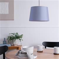 Argos Home Cadet Blue Easy Fit Tapered Lampshade - 29cm