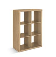 Habitat Squares Plus 6 Cube Storage Unit - Dark Oak