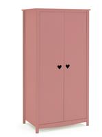 Habitat Kids Mia 2 Door Wardrobe - Pink