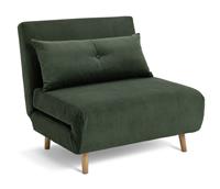 Habitat Roma Single Fabric Chairbed - Green