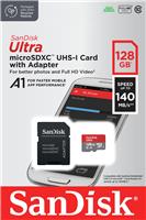 SanDisk Ultra 140MBs microSD Memory Card - 128GB