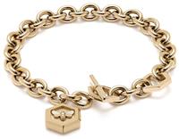 Olivia Burton Gold Plated Bee and Honeycomb Bracelet