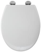 Croydex Flexi-Fix Slow Close Constance Toilet Seat - White