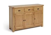 Argos Home Kent 3 Door 3 Drawer Sideboard - Oak