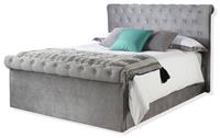 Aspire Chesterfield Superking Ottoman Bed Frame - Grey