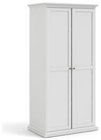 Tvilum Paris 2 Door Wardrobe - White