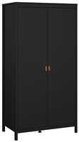Tvilum Madrid 2 Door Wardrobe - Black