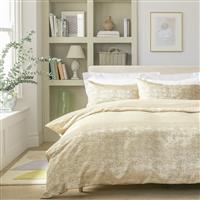 Habitat Distressed Jacquard Golden Bedding Set - Single