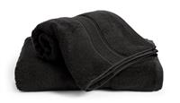 Habitat Cotton Supersoft 2 Pack Hand Towel - Black