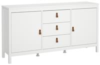 Tvilum Madrid 2 Door 3 Drawer Sideboard - White