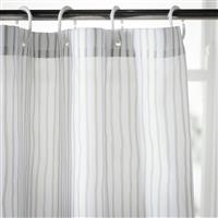 Habitat Stripe Shower Curtain with Anti Bacterial Finish