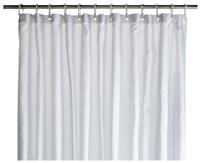 Argos Home Shower Curtain with Anti Bacterial Finish - White