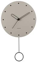 Karlsson Studs Pendulum Wall Clock - Grey