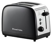 Russell Hobbs Stainless Steel 2 Slice Black Toaster 26550