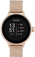 Sekonda Connect Rose Gold Mesh Strap Calling Smart Watch
