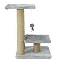 Two Tier Cat Scratching Perch-Grey