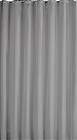 Argos Home Plain Shower Curtain - Flint Grey