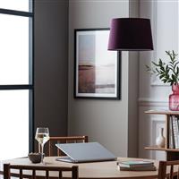 Argos Home Purple Easy Fit Tapered Lampshade - 29cm