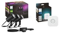 Philips Hue Lily White and Colour Smart LED Outdoor Spikes
