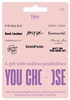 You Choose Her 25 GBP Gift Card
