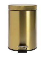 Argos Home 3 Litre Bathroom Bin - Gold