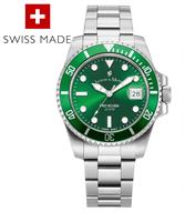 Jacques Du Manoir Swiss Made Men's Pro Scuba Bracelet Watch
