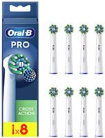 Oral-B Pro Cross Action Toothbrush Heads - 8 Pack