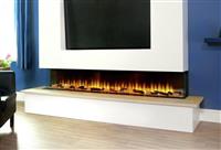 Adam Sahara Media 2kW 81 Inch Electric Wall Fire