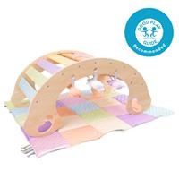 Our Little World Wooden Sensory Rocker & Play Gym