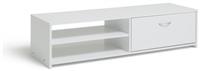 Argos Home Squares 1 Drawer TV Unit - White