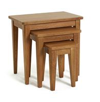 Habitat Nest of 3 Tables - Dark Wood