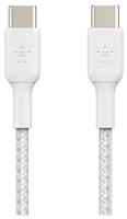 Belkin Braided USB-C 1m Two Pack Cables - White