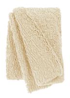 Habitat Faux Shearling Throw - Oatmeal - 125X150cm