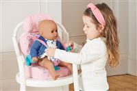 Casdon Baby Doll Huggles Car Booser Seat - Pink