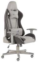 X Rocker Alpha Fabric Ergonomic Office Gaming Chair - Grey