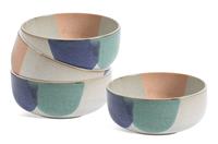 Habitat 60 Recast 4 Piece Stoneware Cereal Bowls