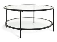 Argos Home Boutique Round Coffee Table - Black