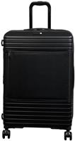 IT Hard Medium Size Expandable 8 Wheel Suitcase - Black