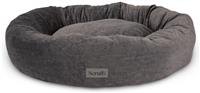 Scruffs Oslo Doughnut Grey Dog Bed - Extra Extra Large