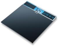 Beurer GS39 Talking Glass Digital Bathroom Scales - Silver