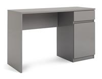 Habitat Jenson 1 Drawer Office Desk - Grey