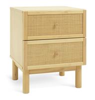 Habitat Simone 2 Drawer Bedside Table