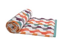 Habitat Brights Geo Tufted Hand Towel - Multicolour