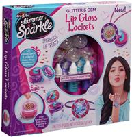 Shimmer N Sparkle Glitter and Gem Lip Gloss Lockets