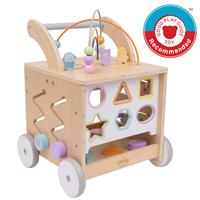 Our Little World Wooden Sensory Activity Baby Walker