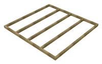 Forest Pressure Treated Wooden Shed Base - 7 x 7ft