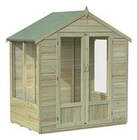 Forest Oakley Overlap Apex Summerhouse - 6 x 4ft