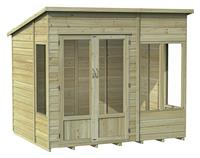 Forest Oakley Overlap Pent Summerhouse - 8 x 6ft
