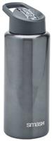 Smash Black Stainless Steel Sipper Water Bottle - 1 litre