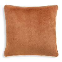 Habitat Faux Fur Cushion - Cinnamon - 43x43cm